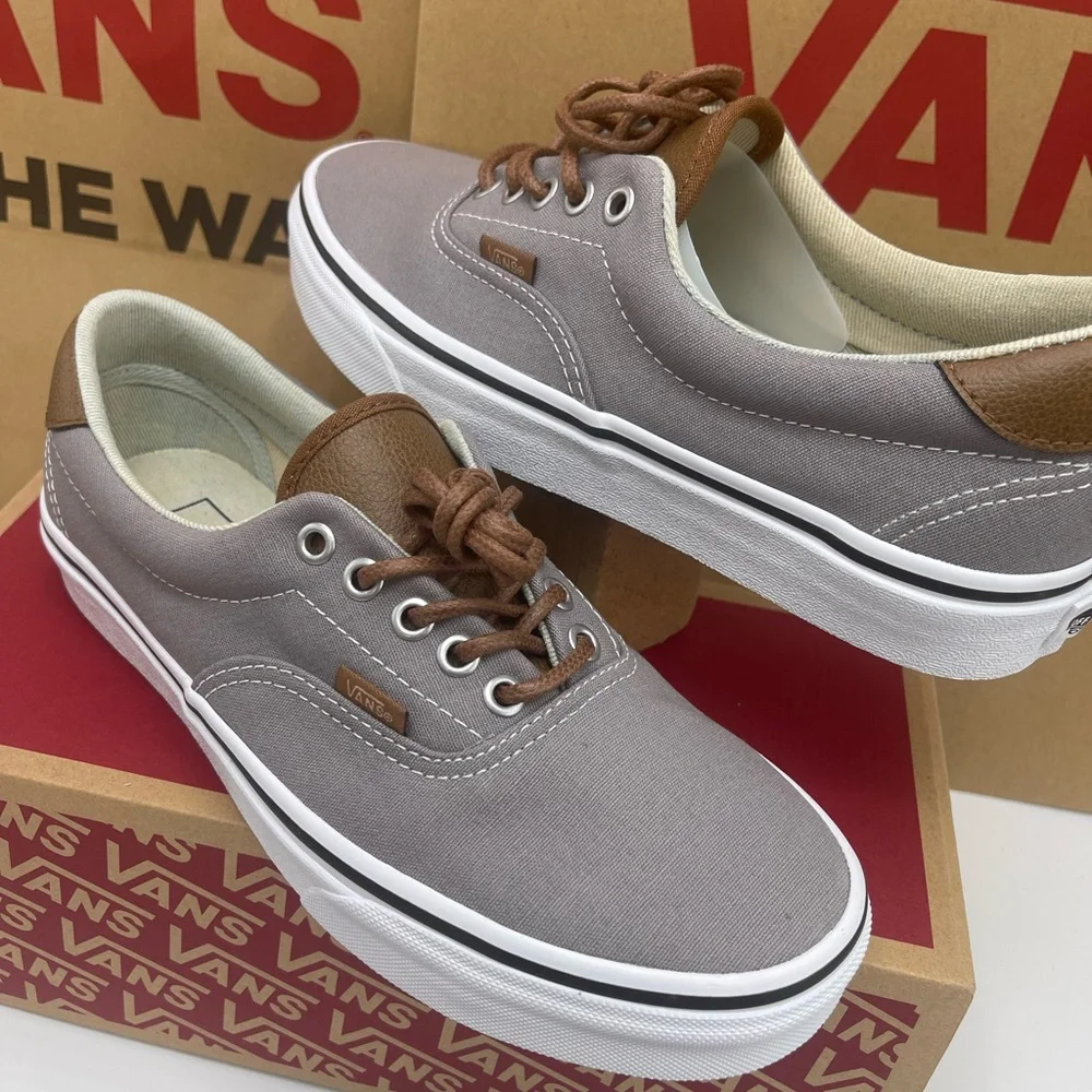 Vans Men’s Era 59
(C&L) Frost Gray/Acid Denim Sneakers 
VN0A38FSQ70 - Picture 11 of 16